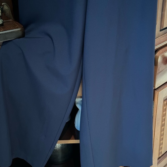 NWT. New York & Company Jumpsuit Navy Blue Size 8 - Picture 9 of 14